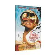 Fear and Loathing In Las Vegas Movie Poster Custom Canvas Wall Print
