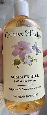 CRABTREE & EVELYN SUMMER HILL BATH & SHOWER GEL 16.9 oz Discontinued