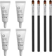 Espresso Machine Grease, Silicone Grease-Coffee machine lubricant 5g Tube fit all Sa eco, Ph illips and Gag gia Expresso Machines, Maintenance Kit for the Care and Maintenance (White4PC)