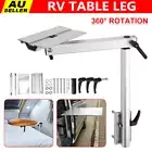 RV Table Leg Rotatable Folding Height Adjustable Camper Caravan Yachts Movable