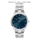 【Daniel Wellington】DW 手錶 Iconic Link Arctic 36mm/40ｍｍ極光藍精鋼錶(DW00100458)