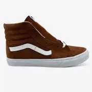 VANS Sk8 Hi Pig Suede Tortoise Shell Mens Athletic Sneaker