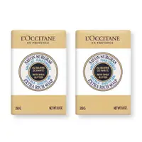 在飛比找誠品線上優惠-L'OCCITANE 歐舒丹 乳油木牛奶皂(250g)X2-