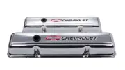 SBC Chrome For V/C Short W/ Baffle (for: Chevrolet)
