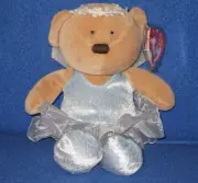 TY FAIRYDUST the BEAR BEANIE BABY - MINT with MINT TAG