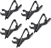 Sosoport 10Pcs Microphone Lapel Tie Clip Mini Lavalier Mic Clips for Voice Chat Video Conferencing Online Karaoke and Lectures High Sensitivity Compact Design