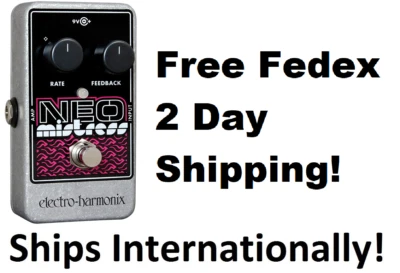 New Electro-Harmonix EHX Neo Mistress Flanger Guitar Effects Pedal