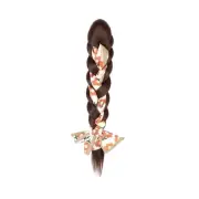 Korean Style Hair Bands Long Ponytail Hair Artifact Boxing Braided Wig Party