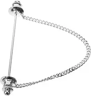 [WATIIFUFU] Fashionable Decorative Collar Pin Chain Men's Tie Zier for Shirt and Necktie