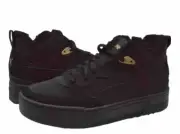 NIB Puma Skye Demi Teddy Womens Lined Mid Top Athletic Sneakers Black Trainers 7