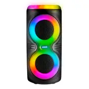 Laser RGB Party Speaker With Mic Jack (Black)
