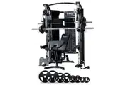 Reeplex CX10 Multi Functional Trainer + Adjustable Bench + 100kg Weight Plates + Barbell + Leg Press