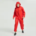 鈔票屋角色扮演服裝萬聖節成人 DALI 連身衣 LACASADEPAPEL 西班牙電影小丑服裝