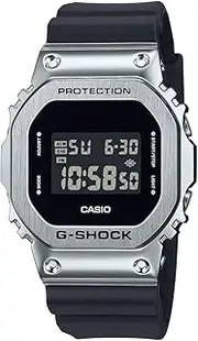 [Casio] G-Shock GM5600U-1D Digital Black Strap Men's Watch, Black Dial, 49.6 × 43.2 × 12.9 mm