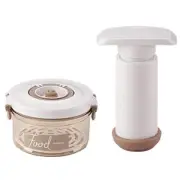 Vacuum Containers for Food Storage with Manual Pump, Portable Pantry2117