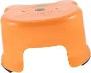 HONITANO Skid Bathroom Step Stool Thicken Safety Stool Cartoon Design for at Sinks and Countertops for Potty Training and Daily Use Kitchens and Bathrooms