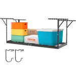 VEVOR Overhead Adjustable Garage Storage Rack 36x96in Ceiling Rack 600lbs Black