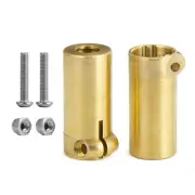 Rear Axle Brass Adapter Counterweight for Axial SCX10 II 90046 1/10 RC Car