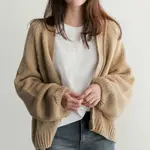 韓國針織寬鬆長袖女外套針織外套