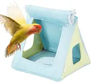 Parakeet Nest, Pet Hammock Cage, Bird Shelter Toy, 6.69x6.3x5.91 Inches, Cozy Hanging Bed, Warm Plush Perch, for Bedroom, Home, Pet Room, Cafe, Indoor Use, Long Lasting