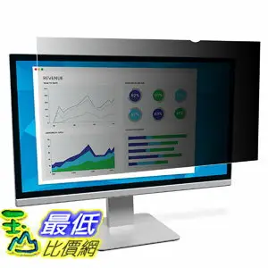 [O美國直購] 3M PF190C4B 螢幕防窺片 3M Privacy Filter 19吋 Standard Monitor Reduces glare reflections (5:4)