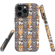 For iPhone 14 Pro Max Case Tough Protective Cover, Seamless Cats