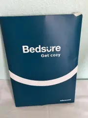 Bedsure Get Cozy Satin Pillowcases Size 20 x 30" (Pair) White Color
