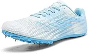 [PENXZT] Track and Field Shoes for Mens Women Kids Boys Girls 7 Spikes 100-400 Meter Running Racing Shoes Youth Professional Jumping Sprint Sneakers