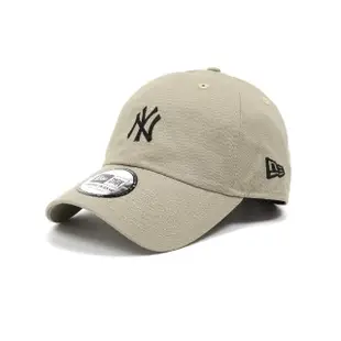 【NEW ERA】棒球帽 Casual Classic MLB 紐約 洋基 老帽 卡其 黑 NY 男女款 帽子 經典款(NE12712406)