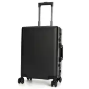 Swiss Aluminium Luggage Travel Hard Case Suitcase Lightweight TSA S7613B 24"