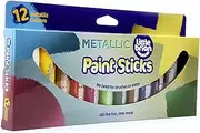 Little Brian Paint Sticks - Metallic 12 pk