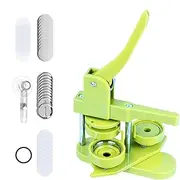 Button Maker Machine | Professional Button Maker Pin Press - Rotating Bracket Included Badge Supplies for Family Friends Colleagues