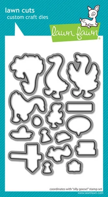 Lawn Fawn - Lawn Cuts - Silly Goose - LF3845