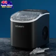 Portable Ice Maker Machine 1.3L 12KG Stainless Steel Countertop with Scoop