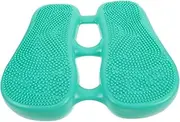 Happyyami Inflatable Stepper Fitness Equipment Gym Mats Fitness Pedal Equipment Foot Exerciser Fitness Cushion Fitness Tool Fitness Step Trainer Small Exercise Equipment Green PVC