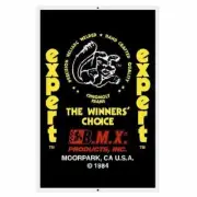 Mongoose - 1984 Expert "Red" Decal set - Old school bmx