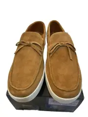 Allen Edmonds Santa Rosa Suede Boat Shoe Men's, Tan, Size 9 D, 6169