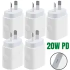 Bulk Lot For iPhone iPad 20W USB C Type C Power Adapter PD Fast Charger AU Block