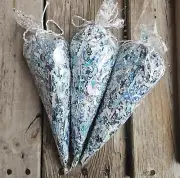 Blue And White Elephant Confetti 1oz
