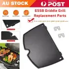 6558 BBQ Half Griddle Plate for Weber BABY Q (Q100 Q120 Q1000 Q1200 Series)/
