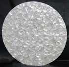 36" Marble Coffee Table Top Paua Shell Inlay Semi Precious Stone Home Decor