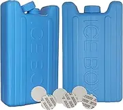 Hidden Alcohol Flask by Smuggle Mug | Ice Box Cooler Design | Disguised Container for Liquor | Concealed Bottle to Hide Booze | Cruise Containers for Travel (2 Pack)