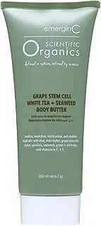 EmerginC Scientific Organics Grape Stem Cell, White Tea + Seaweed Body Butter 200ml
