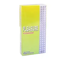 在飛比找森森購物網優惠-Pleasure．細密顆粒保險套（12入）