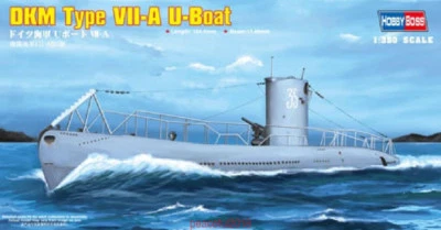 Hobbyboss Model Kit 83503 1/350 German Navy Type VII-A U-Boat