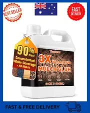 Strong Mulch Glue Concentrate 64OZ Fast Dry Gravel Stabilizer Landscaping Binder