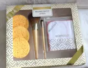 Ecotools Prep+Perfect Set Mask Remover Sponges, Pore Opening Cloth, Brushes