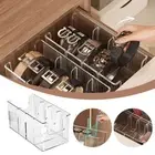 with Removable Mesh Belt Storage Box Acrylic Partition Display Box