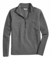 Vineyard Vines Womens Fleece Harbor Size Small Charcoal Quarter Zip Pullover NWT