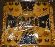 German Prussia Empire Kingdom Kaiser Army Banner Flag Eagle Cavalry Hussar War